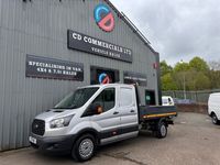 used Ford Transit 2.0TDCI 350 LWB Double Cab Tipper Only 63,000 Miles