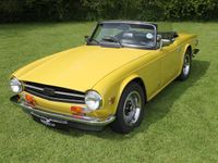 Used Triumph TR6 150 HP (110 kW) 1968 Yellow Cabriolet