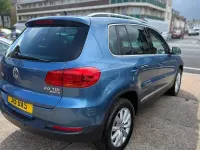 Used VW Tiguan Match 140 HP (102 kW) 2014 Blue SUV