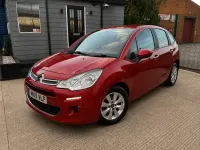 Used Citroën C3 PureTech 82 HP (60 kW) 2015 Red Hatchback