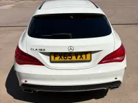 Used Mercedes CLA180 Shooting Brake AMG 122 HP (89 kW) 2015 White Estate