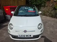 Used Fiat 500 Lounge 69 HP (50 kW) 2012 White Hatchback