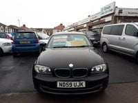 Used BMW 118 Sport Line 143 HP (105 kW) 2009 Black Hatchback