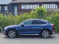 Used Audi Q5 S-Line 265 HP (194 kW) 2022 Blue SUV