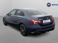 Used Mercedes A35 AMG Premium 306 HP (225 kW) 2021 Blue Sedan