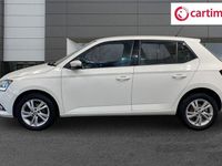 Used Skoda Fabia SE 75 HP (55 kW) 2019 White Hatchback