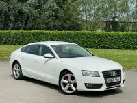 Used Audi A5 Sportback Performance 143 HP (105 kW) 2010 White Hatchback