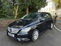 Used Mercedes B180 SE 109 HP (80 kW) 2014 Black Hatchback