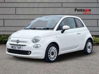 Used Fiat 500 Lounge 70 HP (51 kW) 2021 White Hatchback