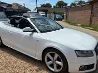 Used Audi A5 Cabriolet S-Line 2011 White Cabriolet