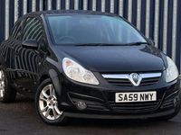 Used Vauxhall Corsa 79 HP (58 kW) 2009 Black Hatchback
