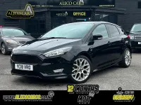 Used Ford Focus ST-Line X 140 HP (102 kW) 2018 Black Hatchback