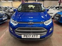 Used Ford Ecosport Zetec 95 HP (69 kW) 2017 Blue SUV