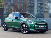 Used Mini Cooper Exclusive 2021 Green Hatchback
