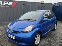 Begagnad Toyota Aygo 2009 Blå Halvkombi