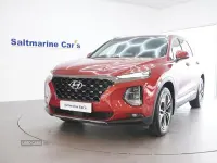 Used Hyundai Santa Fe Premium SE 200 HP (147 kW) 2018 Orange SUV