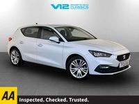 Used Seat Leon SE Dynamic 115 HP (84 kW) 2021 White Hatchback