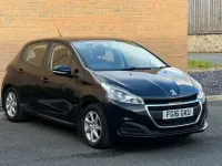 Used Peugeot 208 Active 2016 Black Hatchback
