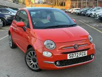 Used Fiat 500 Dolcevita 2022 Orange Hatchback