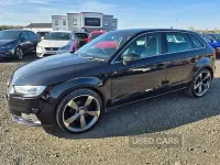 Begagnad Audi A3 Sport 150 HK (110 kW) 2018 Svart Sedan