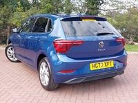 Begagnad VW Polo Style 95 HK (69 kW) 2023 Blå Halvkombi
