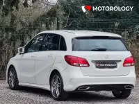 Used Mercedes B180 AMG line 109 HP (80 kW) 2018 White Hatchback