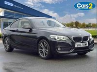 Used BMW 218 Sport Line 147 HP (108 kW) 2017 Black Coupe