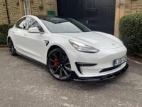 Used Tesla Model 3 Performance 461 kW (627 HP) 2019 White Sedan