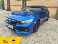 Used Honda Civic SR 129 HP (94 kW) 2018 Blue Hatchback
