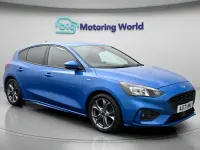 Used Ford Focus ST-Line 125 HP (91 kW) 2021 Blue Hatchback