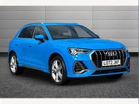 Used Audi Q3 S-Line 150 HP (110 kW) 2022 Blue SUV