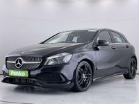 Used Mercedes A200 AMG line 2017 Black Hatchback