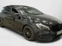 Used Mercedes A200 AMG Line Premium Plus 134 HP (98 kW) 2017 Black Hatchback