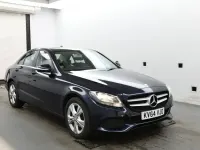 Used Mercedes C200 SE 184 HP (135 kW) 2015 Blue Sedan