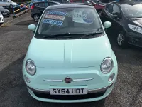 Used Fiat 500 Lounge 85 HP (62 kW) 2014 Green Hatchback