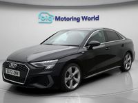 Used Audi A3 S-Line 110 HP (80 kW) 2022 Black Sedan