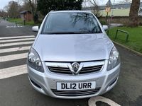 used Vauxhall Zafira 1.8i Design 5dr