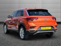 Used VW T-Roc SEL 115 HP (84 kW) 2019 Orange SUV