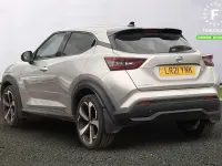 Used Nissan Juke Tekna 114 HP (83 kW) 2021 Silver SUV