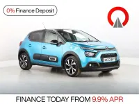Used Citroën C3 PureTech 110 HP (80 kW) 2023 Blue Hatchback