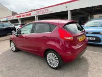 Used Ford Fiesta Titanium 2009 Red Hatchback
