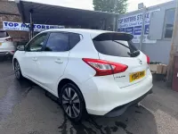 Used Nissan Pulsar Tekna 2014 White Hatchback