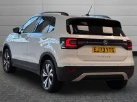 Used VW T-Cross Black Edition 110 HP (80 kW) 2023 White SUV