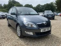 Used Skoda Fabia Elegance 105 HP (77 kW) 2014 Grey Estate