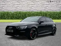 Used Audi RS3 Sportback Business 400 HP (294 kW) 2017 Black Hatchback