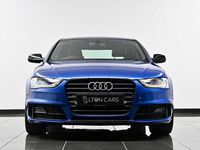 Used Audi A4 Black Edition 177 HP (130 kW) 2015 Blue Sedan
