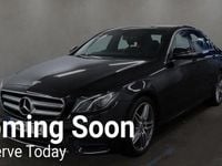 Used Mercedes E220 AMG line 2016 Black Sedan