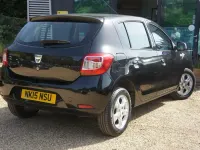 Used Dacia Sandero Lauréate 75 HP (55 kW) 2015 Black Hatchback