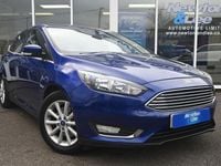Used Ford Focus Titanium 150 HP (110 kW) 2016 Blue Hatchback