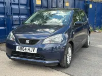 Used Seat Mii 59 HP (43 kW) 2014 Blue Hatchback